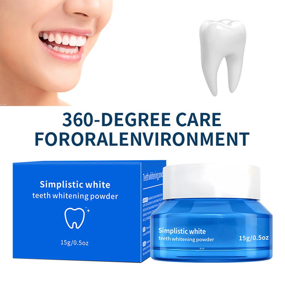 Teeth Whitening Co - Pó Clareador Dental Premium 15g para