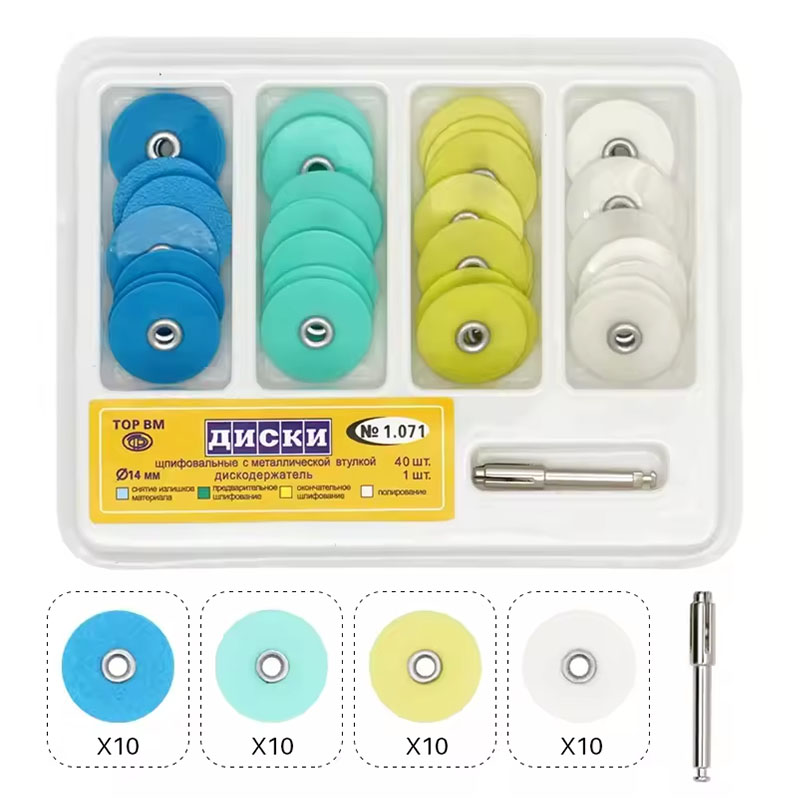 Teeth Whitening Professional - 40 pçs discos de polimento dental