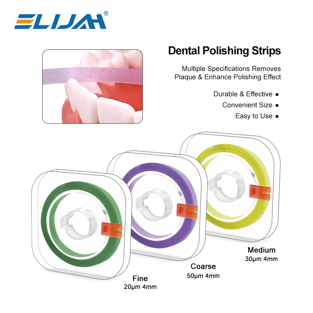 Teeth Whitening Strips - ELIJAH 1 Rolo de Tira de