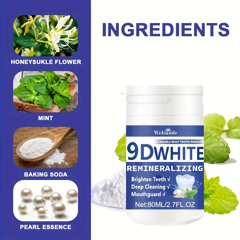 Pó de dente hidroxapatite remo - Teeth Whitening Co avaliação e preço