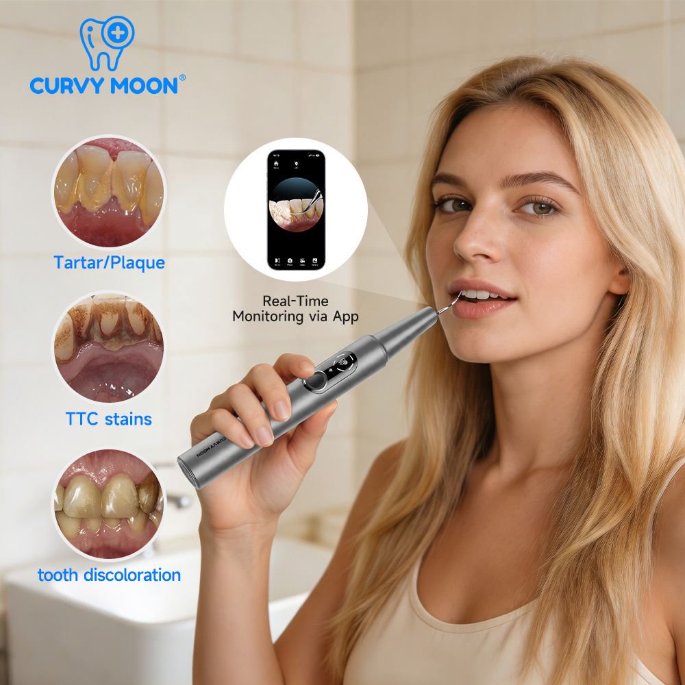 CURVY MOON Limpador de Dentes  - Teeth Whitening Professional avaliação e preço