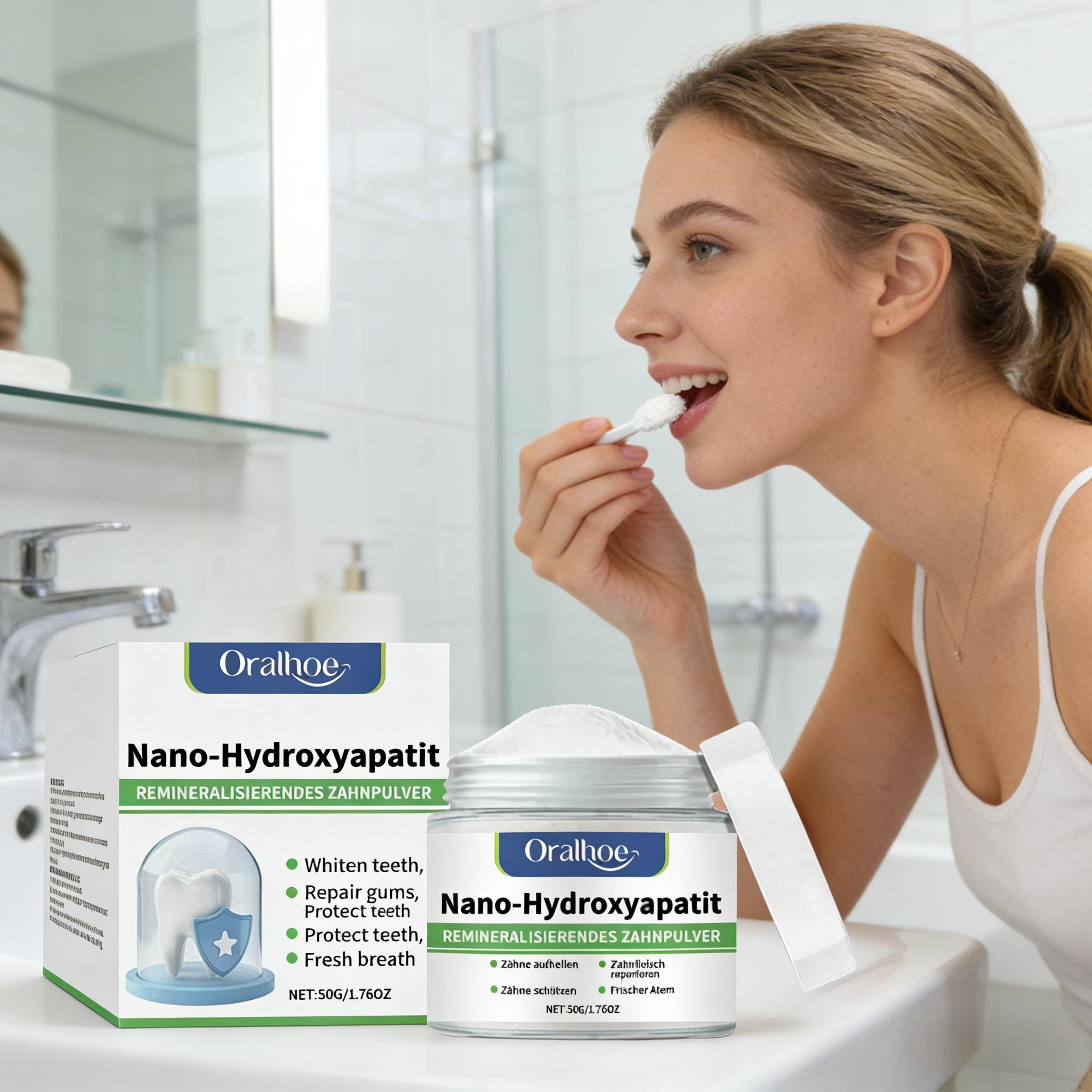 Pó Dental Clareador Oralhoe: L - Teeth Whitening Co avaliação e preço
