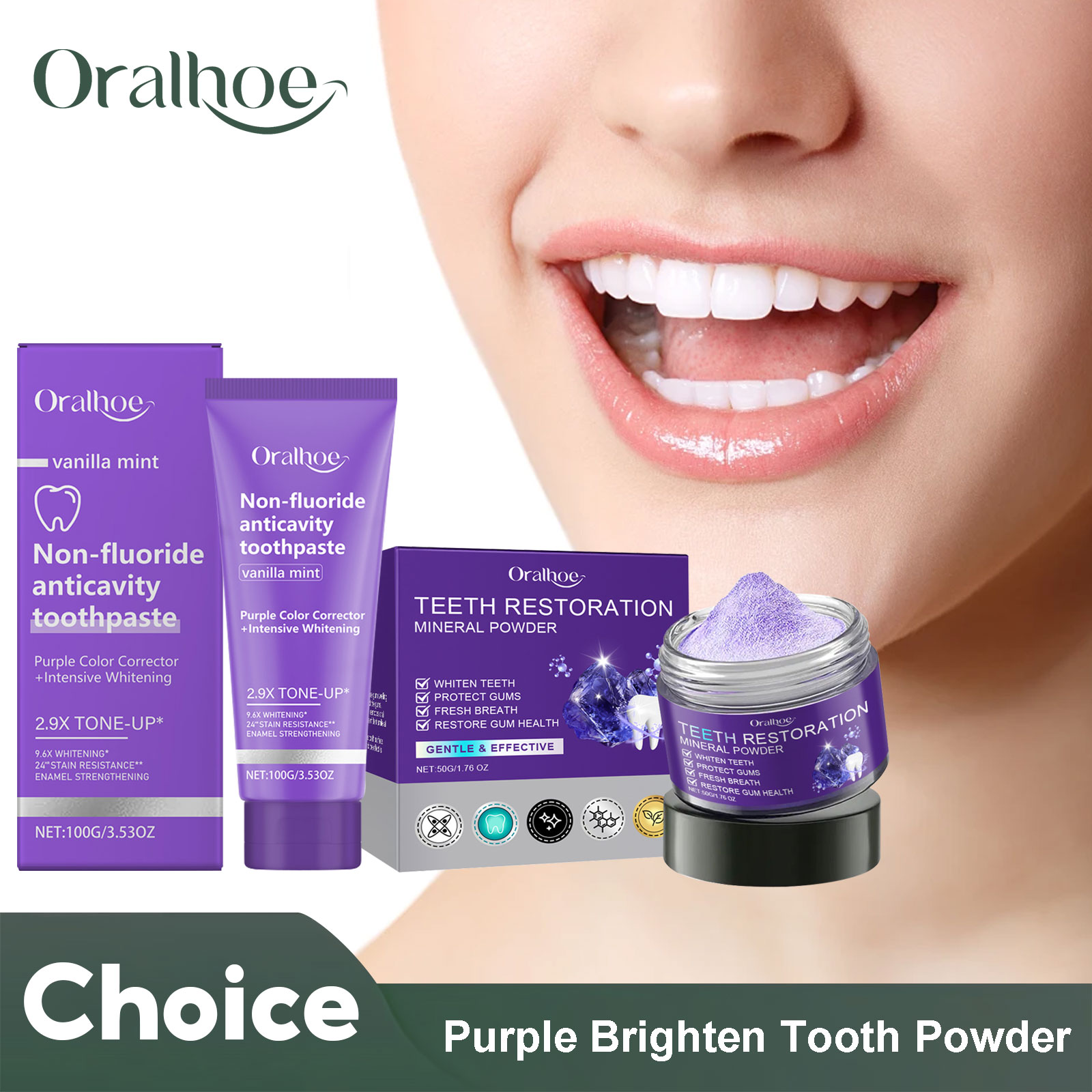 Teeth Restoration Mineral Powd - Teeth Whitening Co avaliação e preço