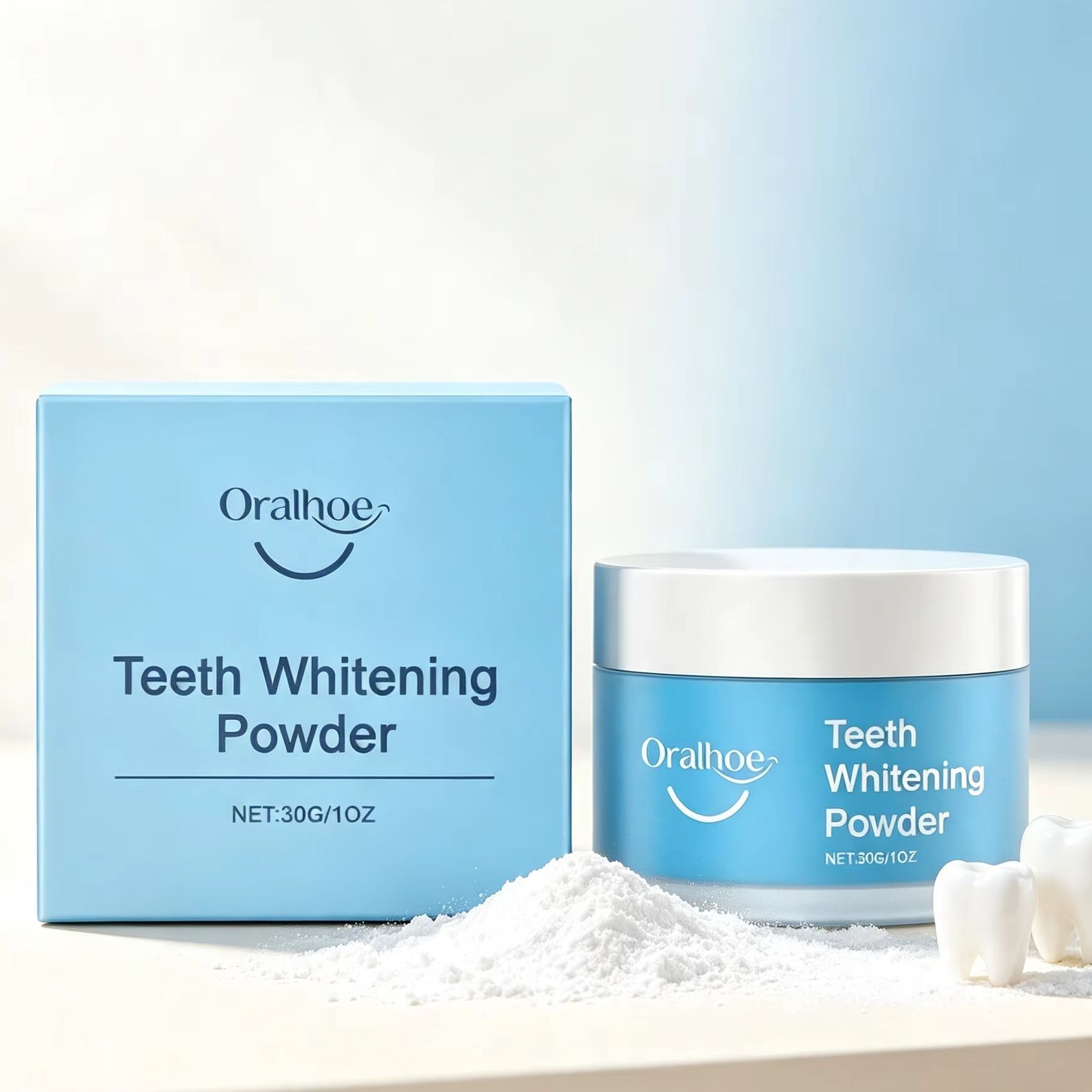 Pó Dental Oralhoe para Escovaç - Teeth Whitening Co avaliação e preço