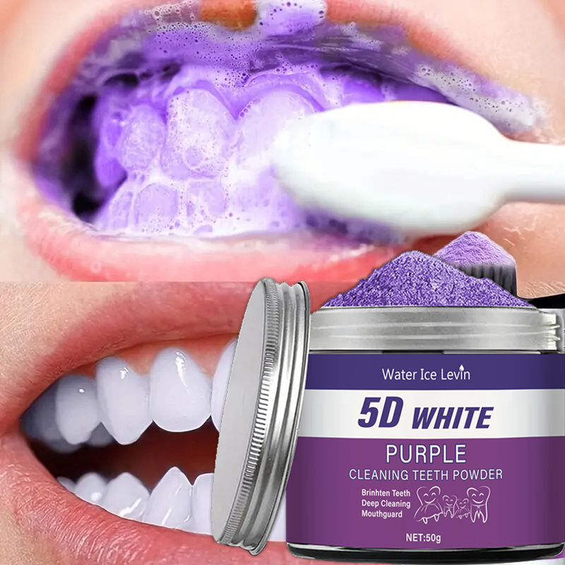 Pó roxo para clareamento dos d - Teeth Whitening Co avaliação e preço