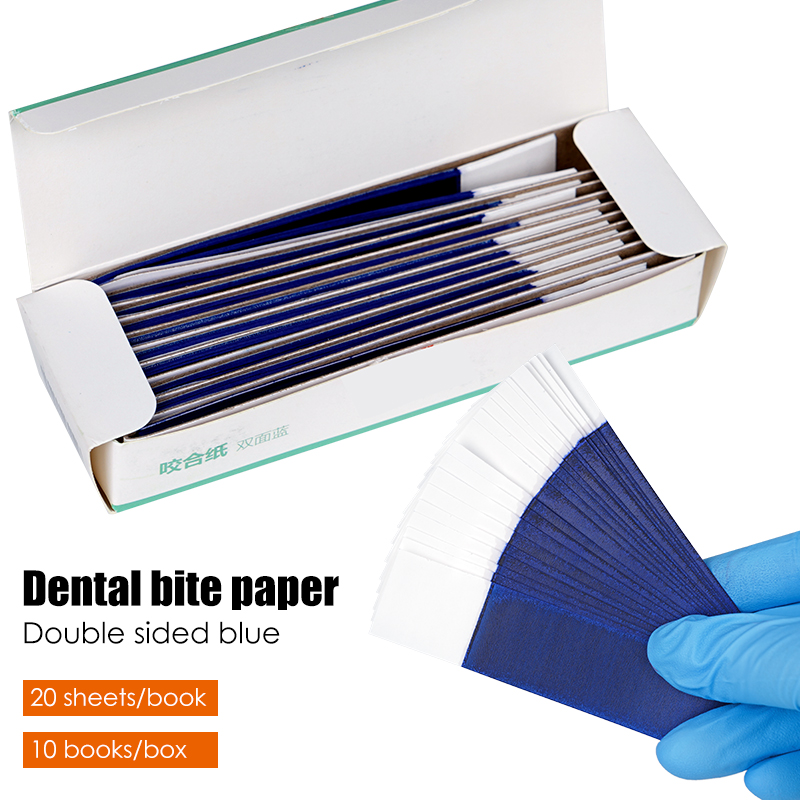 200 Peças de Papel Articulador - Teeth Whitening Strips avaliação e preço