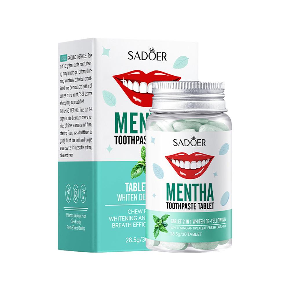 Comprimidos de pasta de dente  - Teeth Whitening Co avaliação e preço
