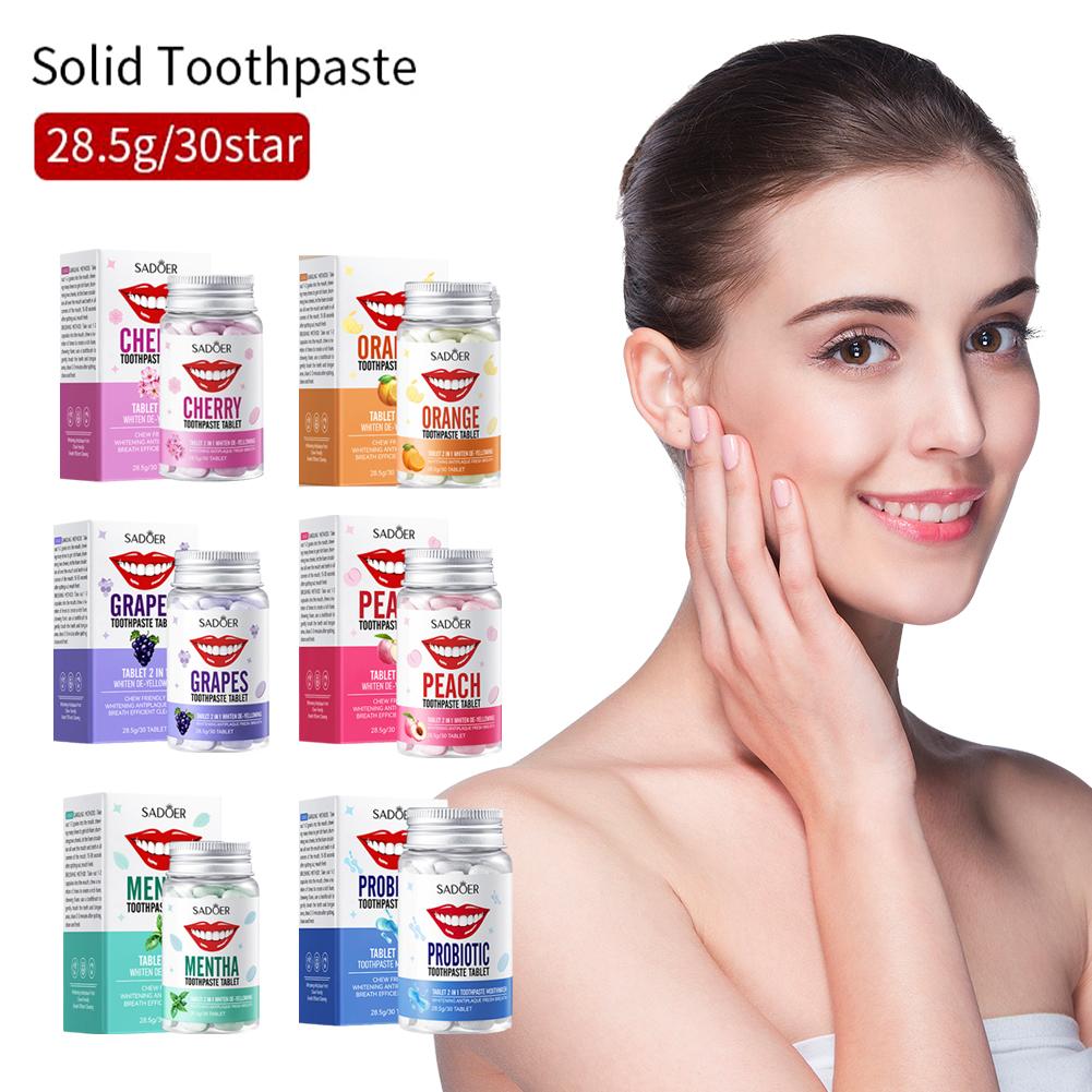 Comprimidos de pasta de dente  - Teeth Whitening Co avaliação e preço